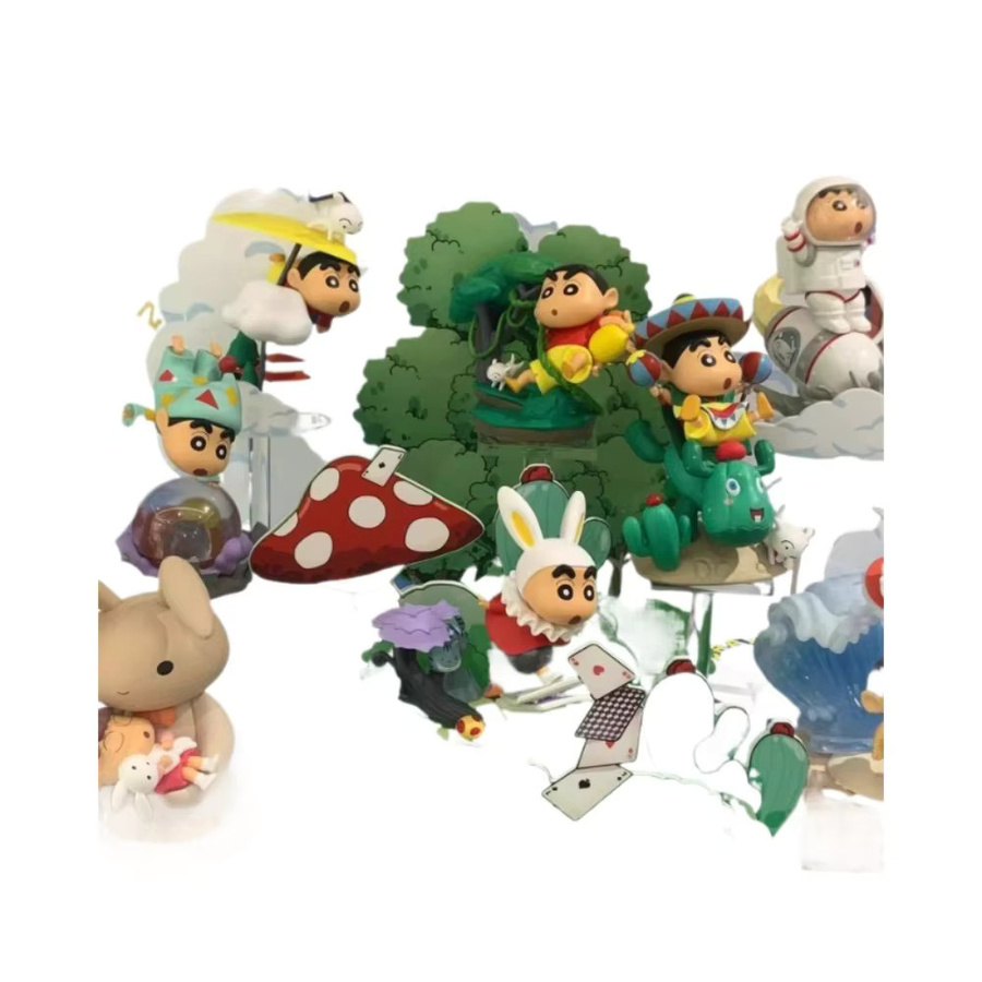 LDCX Crayon Shin-chan Klassische Szenen-Serie Blindbox, Desktop-Deko-Puppe - Bild 3