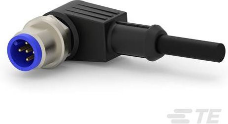 TE Connectivity 2273100-4 Sensor- und Aktor-Steckverbinder konfektioniert in Schwarz - Bild 1