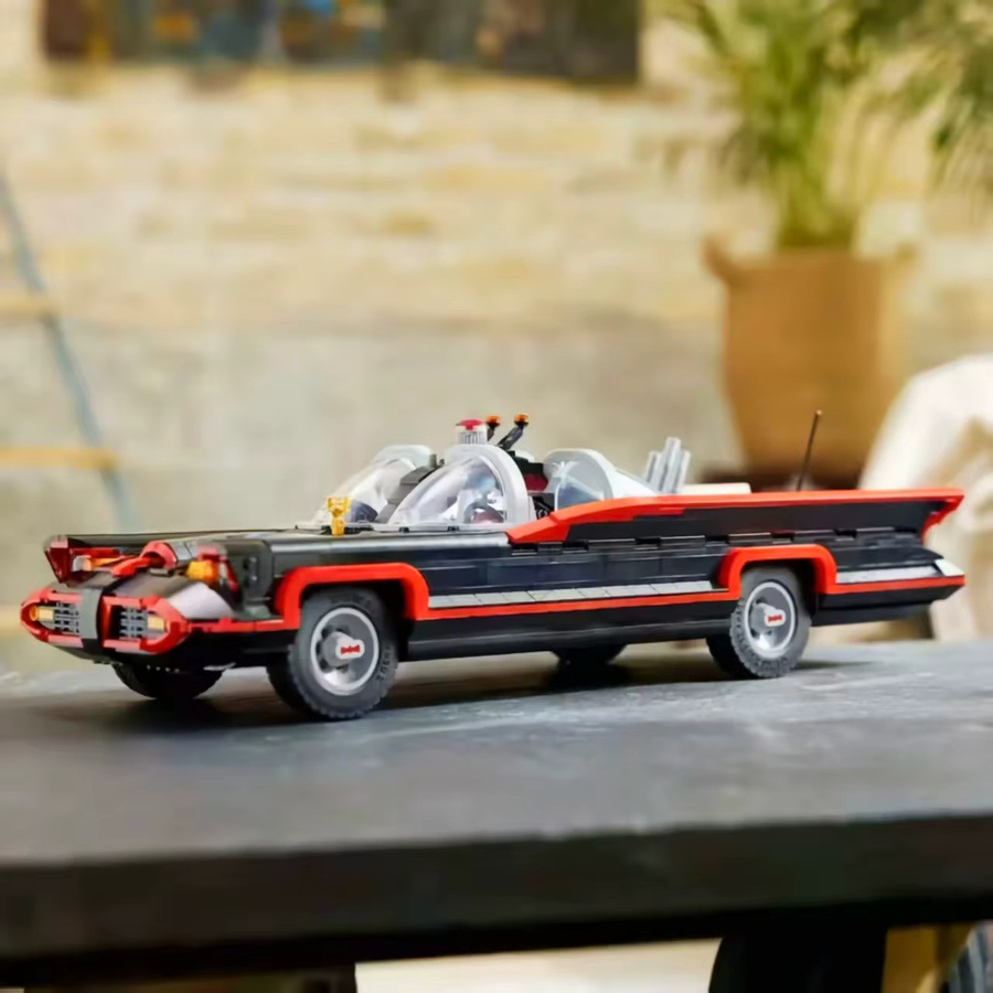 Disney Super Bat Batmobile Supercar Modell Baustein-Spielzeug, 1822 Teile - Bild 3