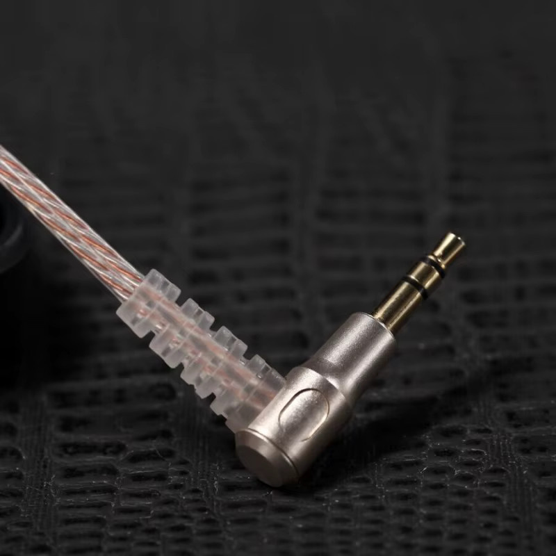 Koceta versilbertes OFC A2DC Kopfhörerkabel mit 3,5 mm Jack und 4,4 mm Anschluss in Silber für Audio Technica MSR7B SR9 ES750 ES950 ES770H - Bild 2