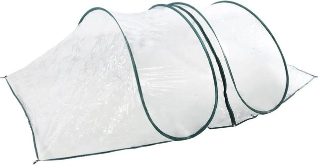 Lex POP-Up Gewächshaus als freistehendes Treibhaus mit transparentem PVC-Folienbezug und Reisverschlusstür, B/T/H: 110 x 70 x 12 cm - Bild 1
