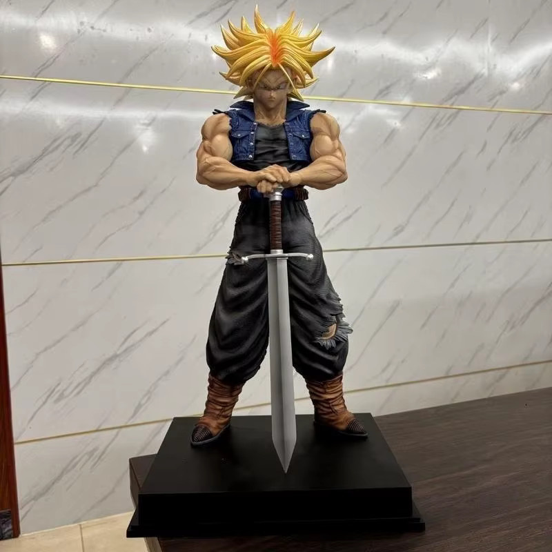 Hot Jt Studio Dragon Ball Son Goku Super Saiyajin 4 Torankusu Vegeta, PVC Statue, Bunt / Mehrfarbig - Bild 2