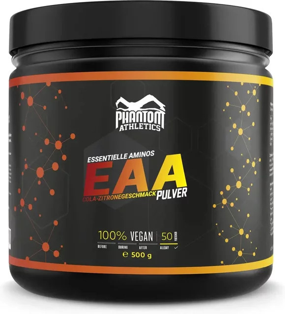 Phantom Athletics EAA-Getränkepulver, Cola Zitrone, 492 g - Bild 1