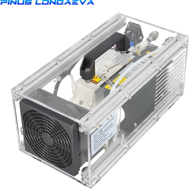 Ozonmaschine Generator mit Acrylgehäuse für Schwimmbad und Ozonöl, transparent - Bild 1