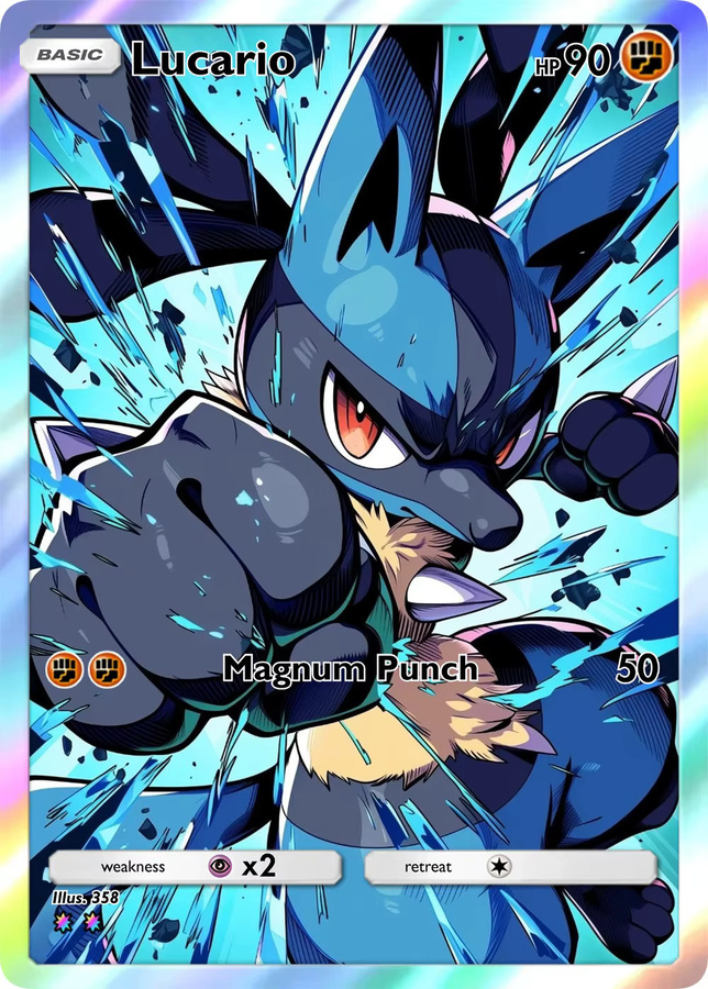 Keeppley Pokémon Charizard Gengar Mimikyu Gyarados Lucario, 5-teiliges Set, Holografische Karten - Bild 3