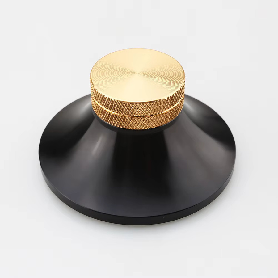 Audiocrast Vinyl-Schallplattengewichts-Klemmhalter in Schwarz als Disc-Stabilisator und Vibrationsdämpfer für deinen Plattenspieler - Bild 2