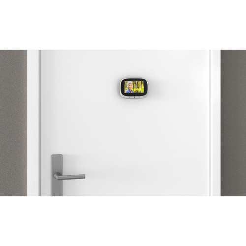 BASI Digitaler Türspion TS 810 in Silber und Grau aus Kunststoff - Bild 4
