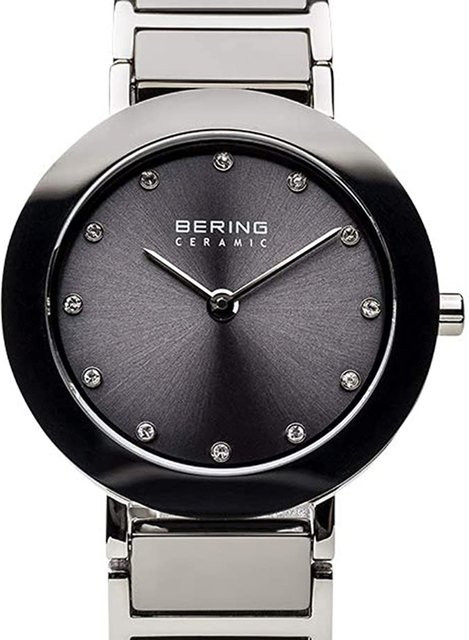 Bering Damenuhr, Keramik, Grau, Quarz, 29 mm, 5 ATM - Bild 1