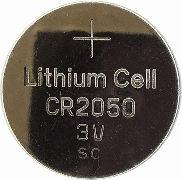 2er-Set xinislng CR2050 Lithium-Knopfzellen 3V in Silber - Bild 1