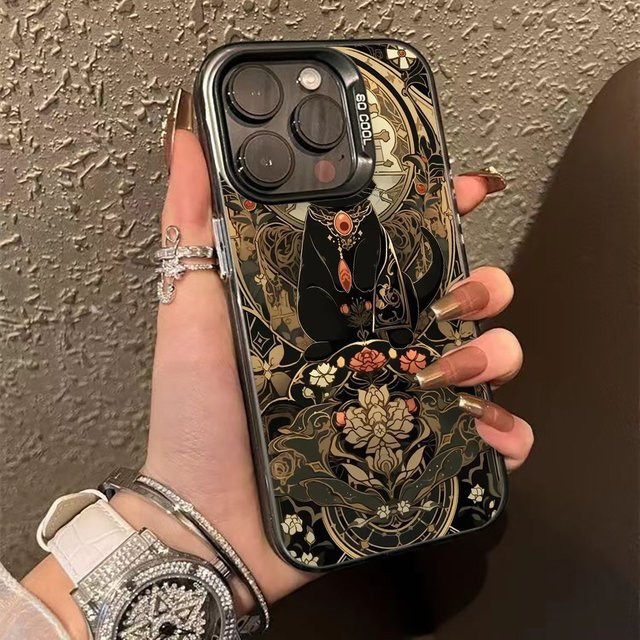 Luxus Handyhülle mit mattem Finish für Apple iPhone 17 Pro Max, 16, 15, 14, 13, 12 in Multicolour - Bild 1