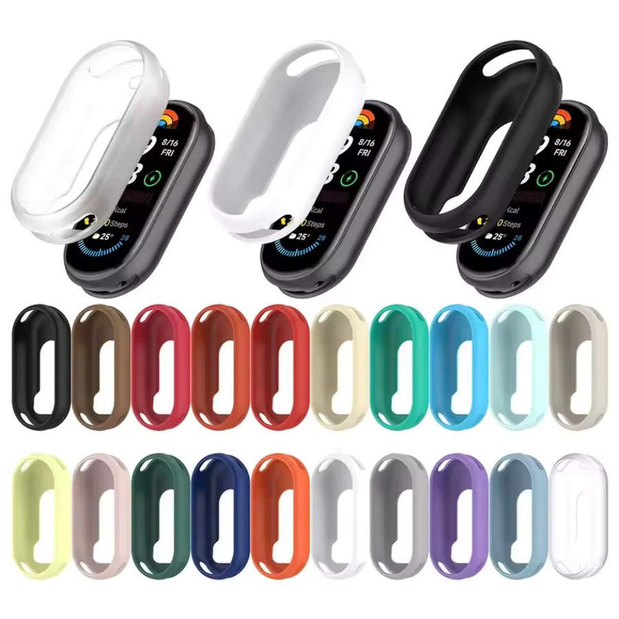 Xiaomi Silikonhülle, Schwarz, Mi Band 10/9/8 - Bild 4