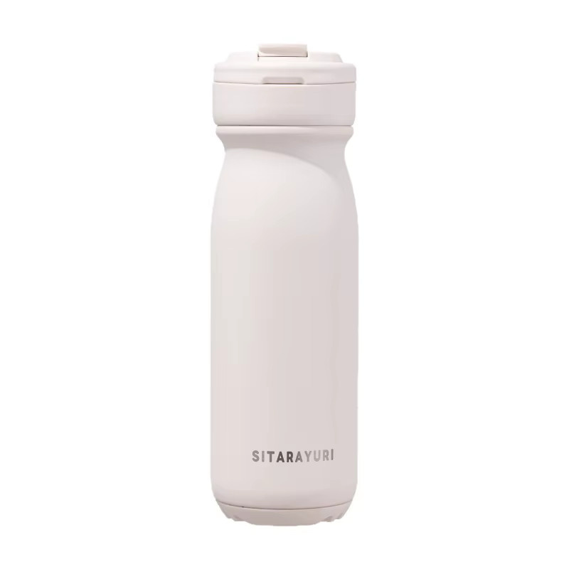 JUSTINLAU Thermosbecher Pink, isolierter Edelstahl-Tumbler mit Strohhalm und Trageschlaufe, 527 ml - Bild 5