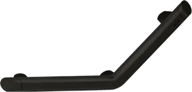Delabie Be-Line Winkelgriff 135 Grad aus Aluminium in Matt Schwarz, B/H/T: 22 x 22 x 2,2 cm - Bild 1