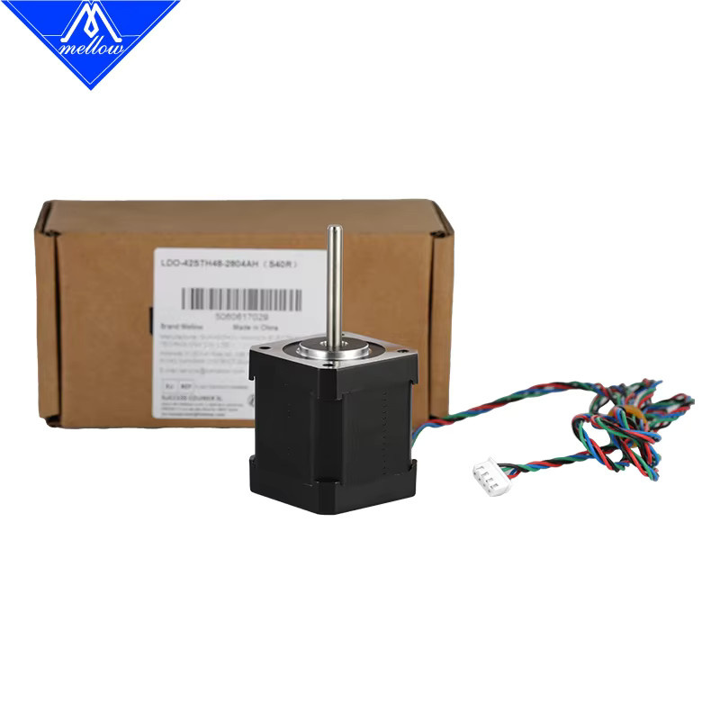 Mellow 2er-Set LDO Super Schrittmotor 42STH48-2804AH (40R) Nema 17 für 3D-Drucker Teile Voron VzBoT in Schwarz - Bild 2