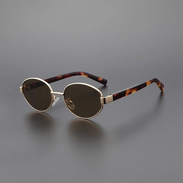 WENID Sonnenbrille, oval, Metall, Vollrand, Unisex - Bild 1
