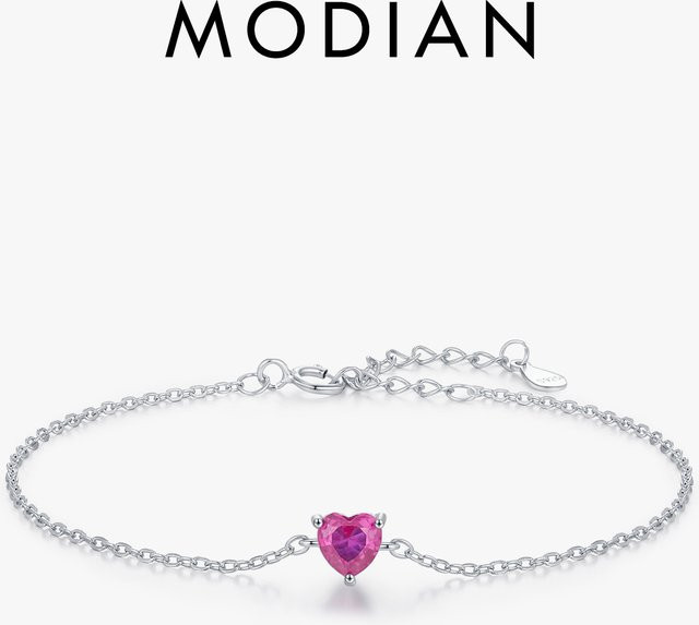 MODIAN Armband, 925 Silber, Zirkonia, Damen - Bild 1