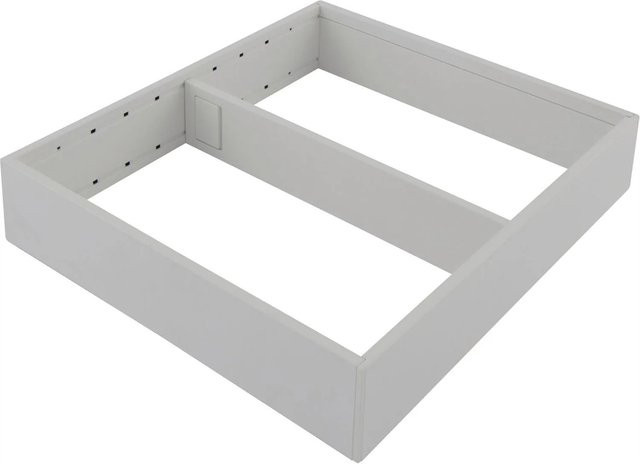 Blum Schubkastenrahmen Ambia-Line aus Stahl in Seidenweiß Matt, B/T/H: 27,3 x 24,2 x 5,0 cm - Bild 1