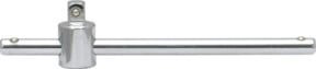 KS Tools 1/4" CHROMEplus T-Griff mit Gleitstück in Silber - Bild 1