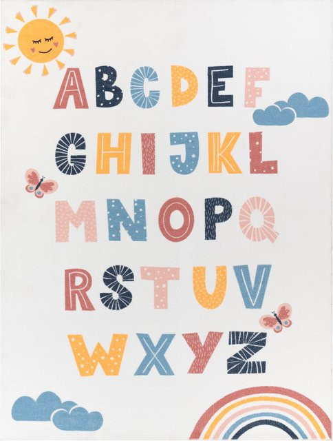 Kinderteppich Eliza mehrfarbig abstrakt B: 80 cm, T: 150 cm - Bild 1