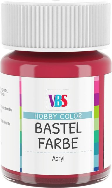 VBS Bastelfarbe Karminrot 15 ml - Bild 1