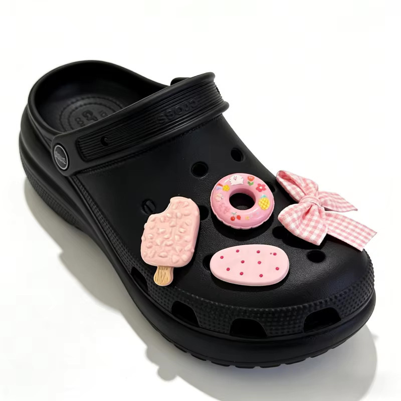 Mesuca Schuhcharms, 6-teiliges Set, Rosa, Kinder - Bild 6