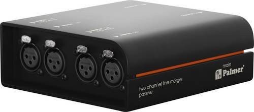 Palmer Audio RIVER Main Line-Summierer in Schwarz mit XLR-Anschlüssen - Bild 1