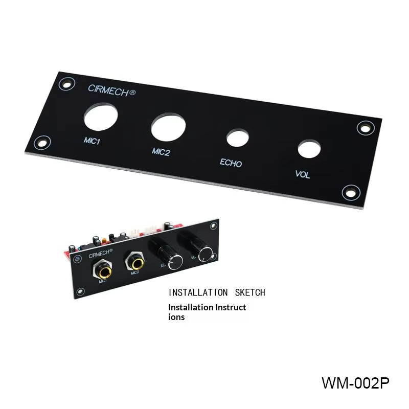 DIY Tone Board Matching Panel Audio Board WM-002P in Schwarz - Bild 2