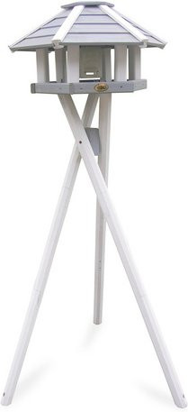 HABAU Vogelhaus Ottawa aus Holz in Grau und Weiß, B/H/T: 52 x 30 x 52 cm - Bild 1