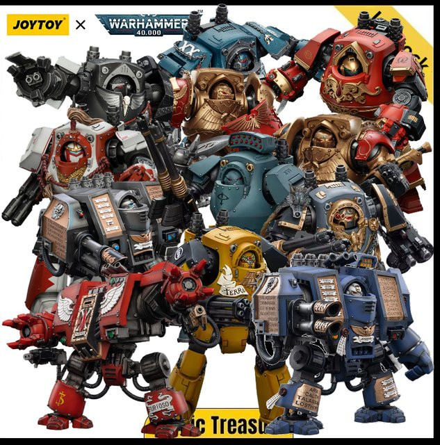 JOYTOY Warhammer 40K Contemptor Dreadnought, Actionfigur, 1/18 - Bild 1