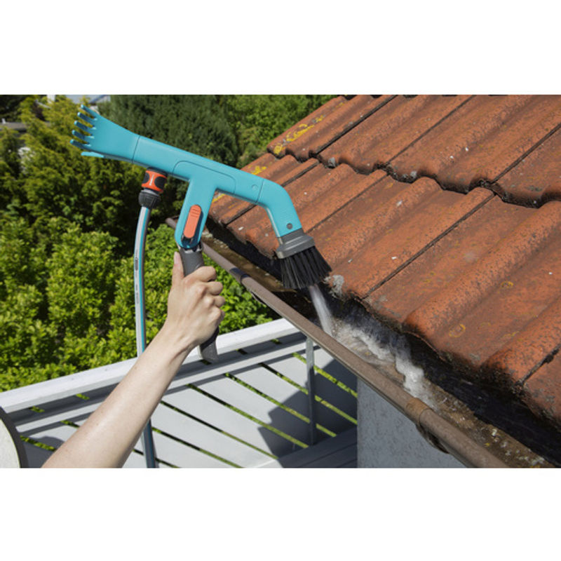 GARDENA combisystem-Dachrinnenreiniger, blau/grau, B/H/T: 11,2 x 35 x 44,9 cm - Bild 4