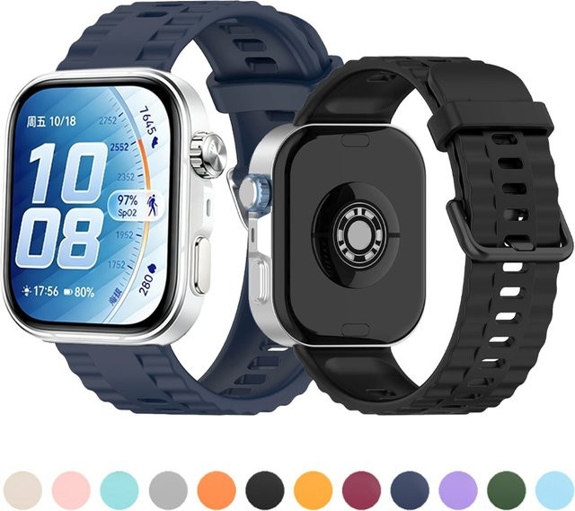 Huawei Uhrenarmband Silikon, Multicolor, Unisex - Bild 1