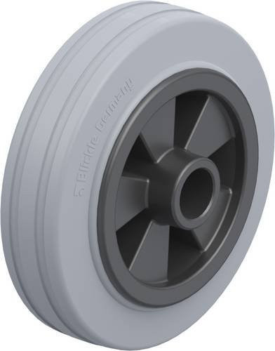 Blickle Schwerlast-Rad VPP 100/15G-SG in Schwarz und Grau mit 100 mm Durchmesser und 70 kg Tragfähigkeit - Bild 1