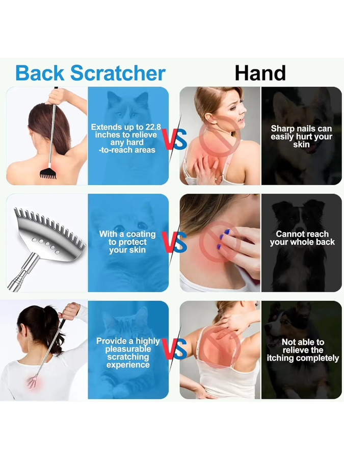 DUTRIEUX Rückenkratzer-Massagegerät, Unisex - Bild 6