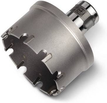 Fein Lochsäge mit Carbide-Spitzen in Silber, Durchmesser: 35 mm - Bild 1