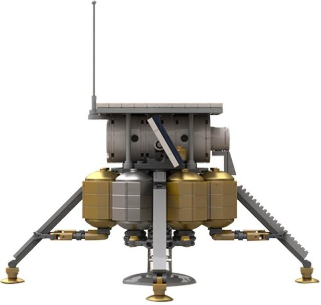 Yiran toy MOC Space Shuttle Startzentrum Mondlandefähre Außenposten Lebensraum, Bausteine, Grau - Bild 1