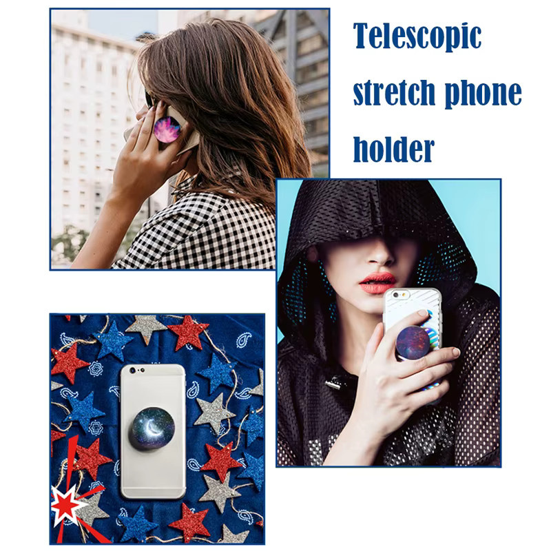 Popped Handyhalterung mit Fingerring und Tischständer für iPhone, Samsung und Huawei in Multicolor - Bild 4
