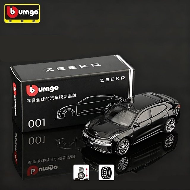 Bburago Zeekr 001, Automodell, 1:64, Metall, ab 14 Jahren - Bild 1