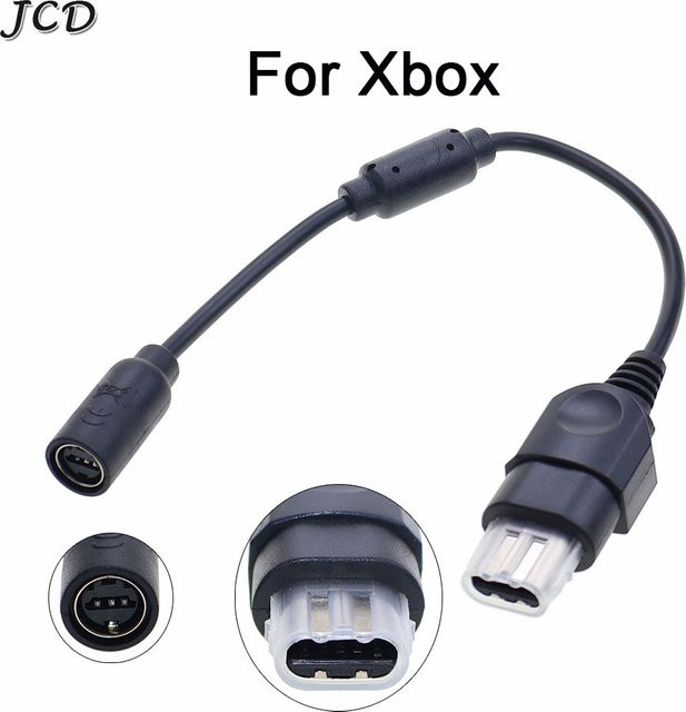 JCD Breakaway Verlängerungskabel für Xbox Controller in Schwarz und Grau - Bild 1