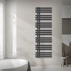LuxeBath Iron EM Designheizkörper Anthrazit B: 50 cm, H: 160 cm - Bild 1