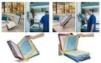Durable Sichttafelständer VARIO PRO 10 Whiteboard-Set für Tisch und Wand, Multicolor - Bild 1