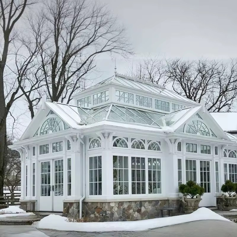 Steel Garden Gewächshaus aus Stahl in Weiß - Bild 2