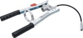 BGS Zweihand-Kartuschen-Fettpresse in Silber für 500 g Kartuschen - Bild 1