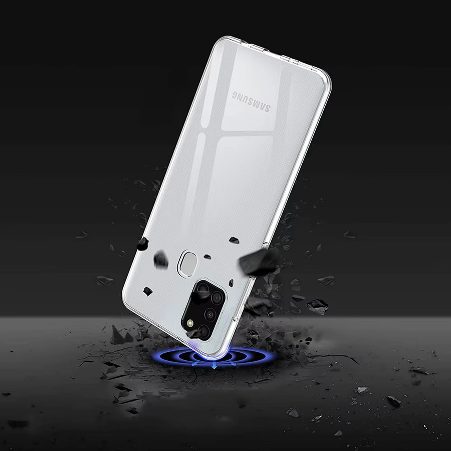 Stoßfeste TPU-Handyhülle in Transparent für Samsung Galaxy A51 A71 A31 A41 A21 A11 A01 Core A21S - Bild 4