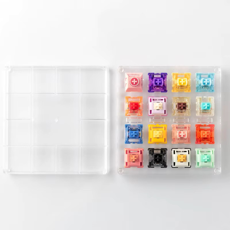 Akko x MonsGeek Acryl Schaltertester mit 16 Tasten für lineare, taktile und klickende Schalter in Multicolour - Bild 2