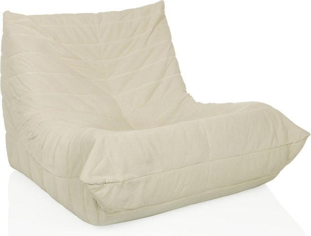 hjh LIVING Loungesessel Sitzolo aus Stoff mit Kaltform-Schaum in modernem Design - Bild 1