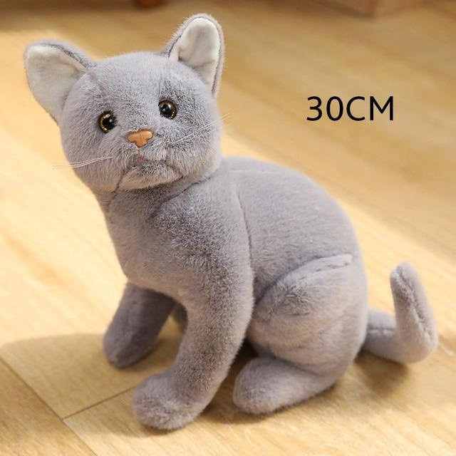Binchi Keji Travel Katze Plüsch Spielzeug, grau, ab 12 Jahren - Bild 1