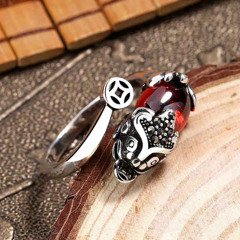 YDSMOSO Ring 925 Silber, Unisex - Bild 3