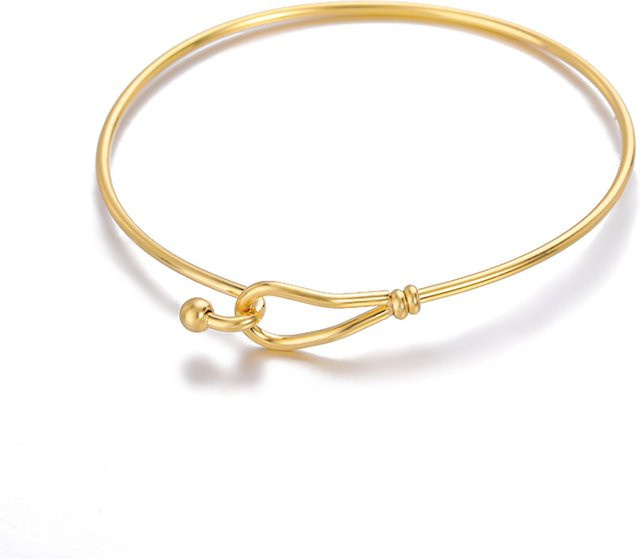 ETCAVCE Armband Edelstahl, Gold, Damen, Minimalistisch - Bild 1