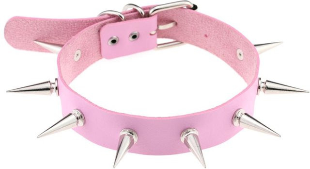 YIRAN Choker Halskette, Leder, Schwarz, Damen - Bild 1