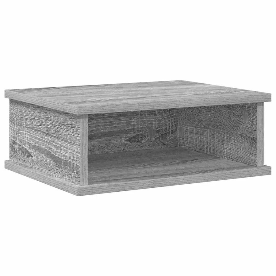 vidaXL Nachttisch aus Holzwerkstoff in Grau Sonoma, B/T/H: 40 x 31 x 15 cm - Bild 2